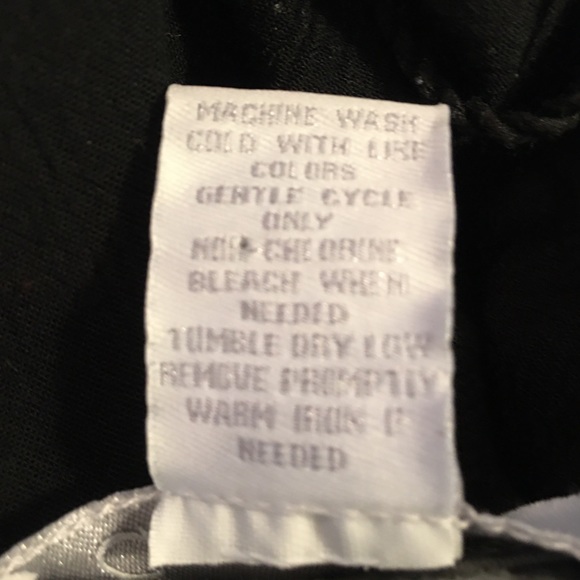 Old Navy Boho Black Peasant Blouse - Picture 2 of 3